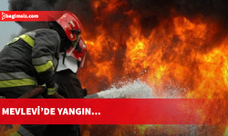 Mevlevi’de Narenciye Bahçesinde Yangın