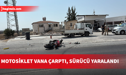 Cihangir yakınlarında meydana gelen kazada motosiklet sürücüsü yaralandı