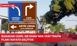 Ramadan Cemil Meydanı yön tabelaları pazartesi monte edilecek