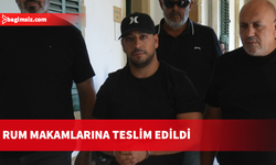 Kırmızı bültenle aranan zanlı Rum makamlarına teslim edildi