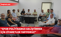 CTP Spor Komitesi, Üniversite Sporları Federasyonu’nu ziyaret etti