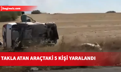 Girne-Lefkoşa Anayolu'nda kaza: 5 kişi yaralandı