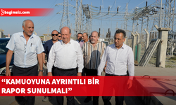 Tatar, Güneşköy Trafo Merkezi'nde devam eden çalışmaları inceledi