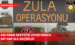 Narkotik Polisi'nden "Zula Operasyonu" : 1 kişi tutuklandı