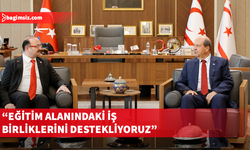 Tatar Erzurum Atatürk Üniversitesi Rektörü Hacımüftüoğlu’nu kabul etti
