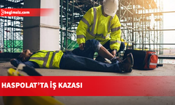 Haspolat’ta iş kazası: 26 yaşındaki işçi yaralandı