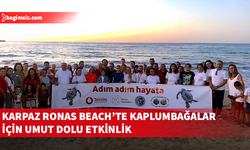 Deniz Kaplumbağaları Koruma Projesi Yılın Son Etkinliğini Karpaz’da Gerçekleştirdi