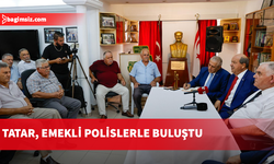 Tatar, KKTC Emekli Polisler Derneği’ni ziyaret etti