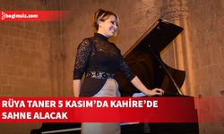 Piyanist Rüya Taner Kahire'de sahne alacak