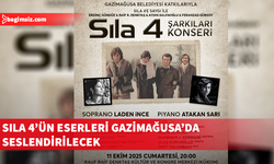 Sıla 4 şarkıları cumartesi Gazimağusa'da sanatseverlerle buluşuyor