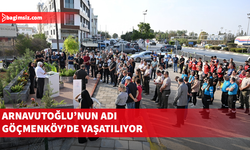 Lefkoşa'daki "Amaç Arnavutoğlu Meydanı" törenle açıldı
