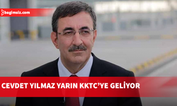 Cevdet Yılmaz yarın <span style='background-color:#00FFFF;' >KKTC</span>'ye geliyor!