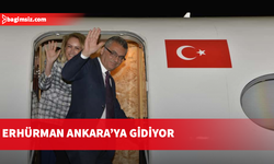 Cumhurbaşkanı Erhürman ilk yurtdışı resmi ziyareti için adadan ayrıldı