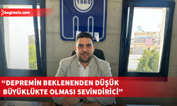 Ekinci’den deprem değerlendirmesi