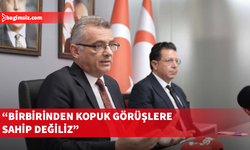 Erhürman: İlk görüşme, yoğun istişarelerin devam edeceğine dair ortak anlayışla geçti