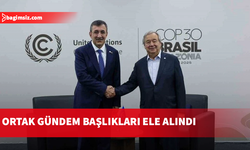 Türkiye Cumhurbaşkanı Yardımcısı Yılmaz, BM Genel Sekreteri Guterres ile görüştü
