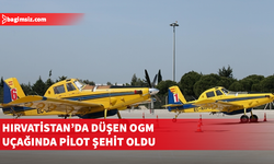 İtfaiye uçağımız Hırvatistan'da düştü