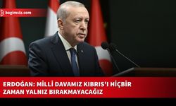 Erdoğan, KKTC'nin kuruluşunu kutladı