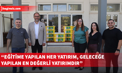 İskele Belediyesi, Şehit İlker Karter İlkokulu’na Lego Spıke Seti hibe etti