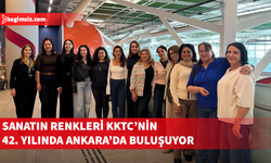 KKTC’nin 42. yılı resepsiyonunda Mavi Fırça Sanat Evi sergisi Ankara’da sanatseverlerle buluşuyor