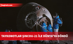 Çin'in uzay istasyonundaki taykonot ekibi Dünya'ya döndü