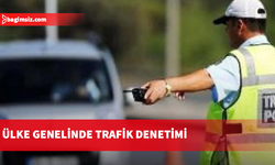 16 sürücü alkolden rapor edildi