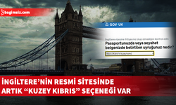 İngiltere'nin vize sitesinde “Kuzey Kıbrıs” seçeneği eklendi
