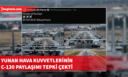 Yunan Hava Kuvvetleri tepki çeken "C130" paylaşımını sildi, taziye mesajı paylaştı
