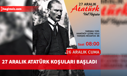 27 Aralık Atatürk Koşuları başladı