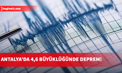 Antalya'da hissedilen şiddetli bir deprem meydana geldi...