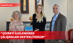 Nilden Bektaş Erhürman, Asuman Korukoğlu Kuyucu ile görüştü