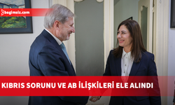 CTP Genel Başkanı İncirli, AB Kıbrıs Özel Temsilcisi Johannes Hahn ile görüştü