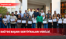 DAÜ Endüstri Mühendisliği’nde şeref ve yüksek şeref sertifika töreni düzenlendi