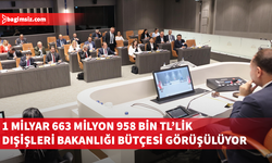 Meclis’te Dışişleri Bakanlığı bütçesi görüşülüyor