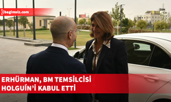 Erhürman- Holguín görüşmesi başladı