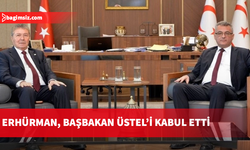 Cumhurbaşkanı Erhürman, Başbakan Üstel’i kabul etti