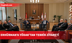 Erhürman, YÖDAK heyetini kabul etti