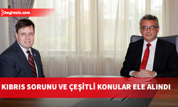 Cumhurbaşkanı Erhürman, Daniel Mangis ile görüştü