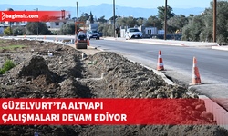 Güzelyurt Zümrütköy ve Şahinler’de altyapı ve kaldırım çalışmaları sürüyor