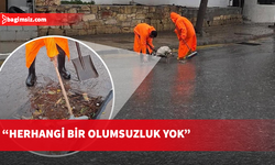 Gazimağusa’da sağanak yağışlar kontrol altında