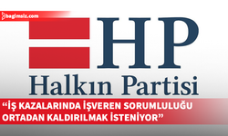 HP'den İş Sağlığı ve Güvenliği Yasası hakkında açıklama