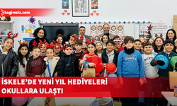 İskele Belediyesi’nden öğrencilere yeni yıl hediyesi