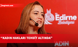 Derya Edirne'de düzenlenen kadın hakları panelinde konuştu