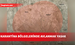 Şap hastalığı nedeniyle belirlenen bölgede avlanma yasaklandı