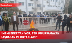 Kamuda örgütlü 5 sendika Maliye Bakanlığı önünde eylem yaptı