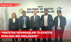 Hasipoğlu, Pakistan Kültür ve Dayanışma Derneği yetkilileriyle görüştü