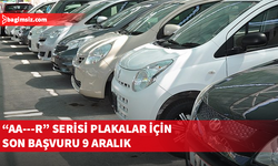 Seçilmiş plakalar 10 Aralık’ta açık artırmaya çıkıyor