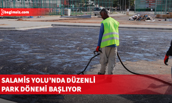 Uluçay, Salamis Yolu park alanı çalışmasını yerinde inceledi