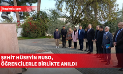 Şehit Hüseyin Ruso Ortaokulunda anma töreni düzenlendi