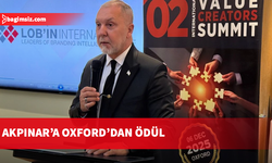 Serhat Akpınar’a Oxford’da Uluslararası Değer Yaratanlar Ödülü...